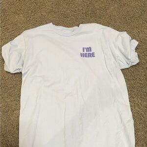 "im here" bible tee